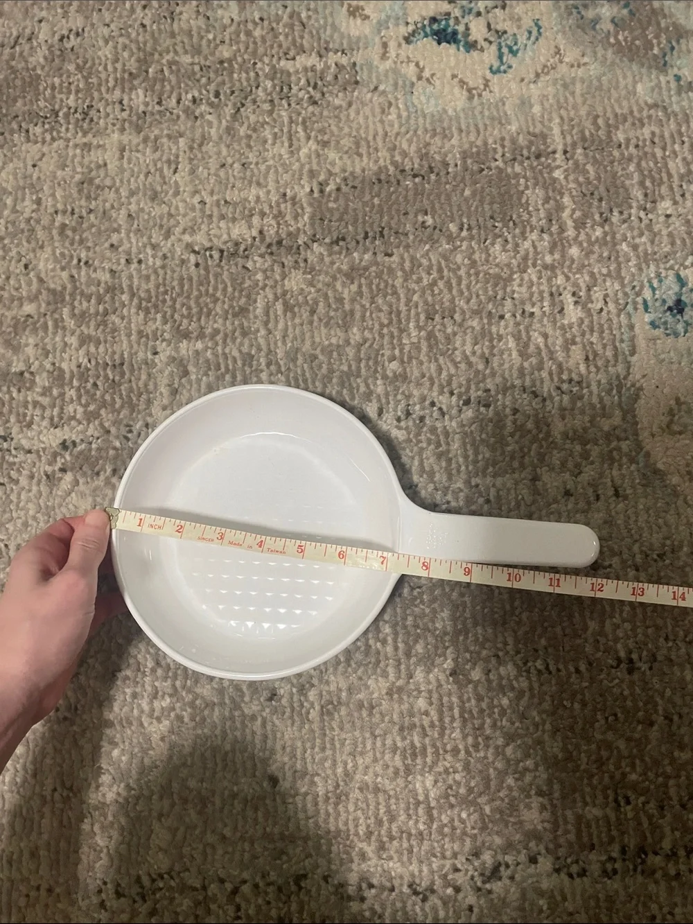 🖤5/$25 cohning ware 7 in iris flowers baking dish with handle